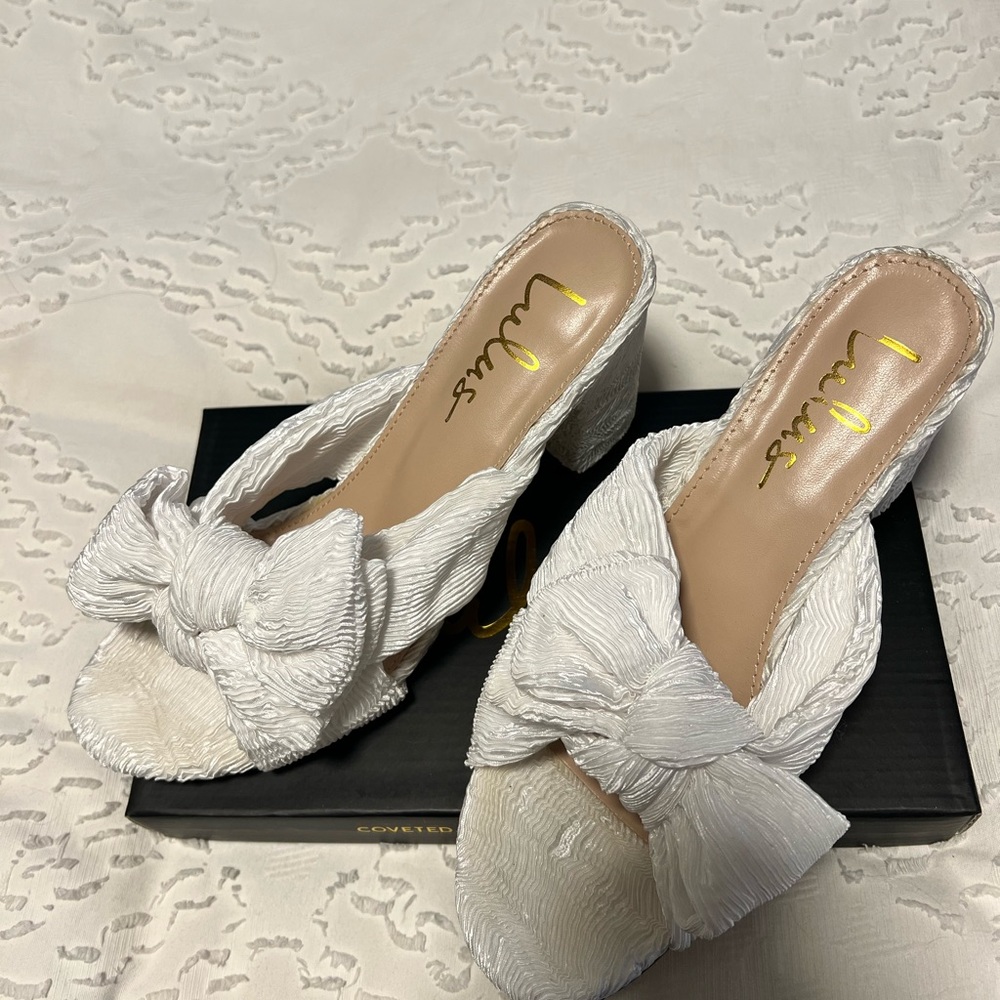 White Bridal Shoes
